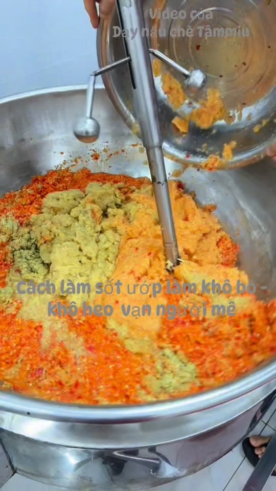 Cách làm sốt ướp khô bò - khô heo vạn người mê