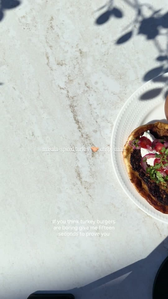 Masala Spiced Turkey Burgers